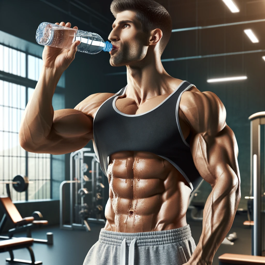 image-of-a-muscular-bodybuilder-of-any-ethnicity-staying-hydrated-by-drinking-water-from-a-clear-bottle